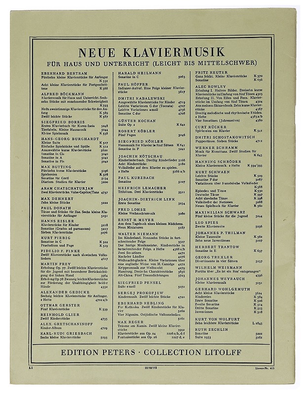 Grieg Lyrische Stucke  Opus 38 - Musiikki- ja elokuvakirjat - 10105460160 - 1