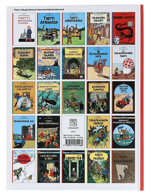 Tintin seikkailut: Särkynyt korva - Hergé - Sarjakuvat - 10105460181 - 1