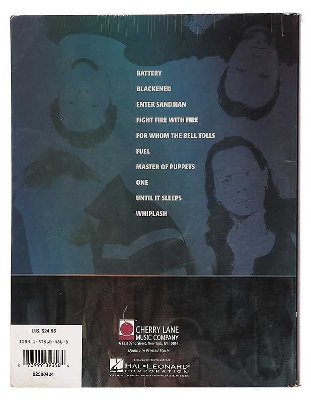 Best of Metallica - Metallica - Musiikki- ja elokuvakirjat - 10105460189 - 1