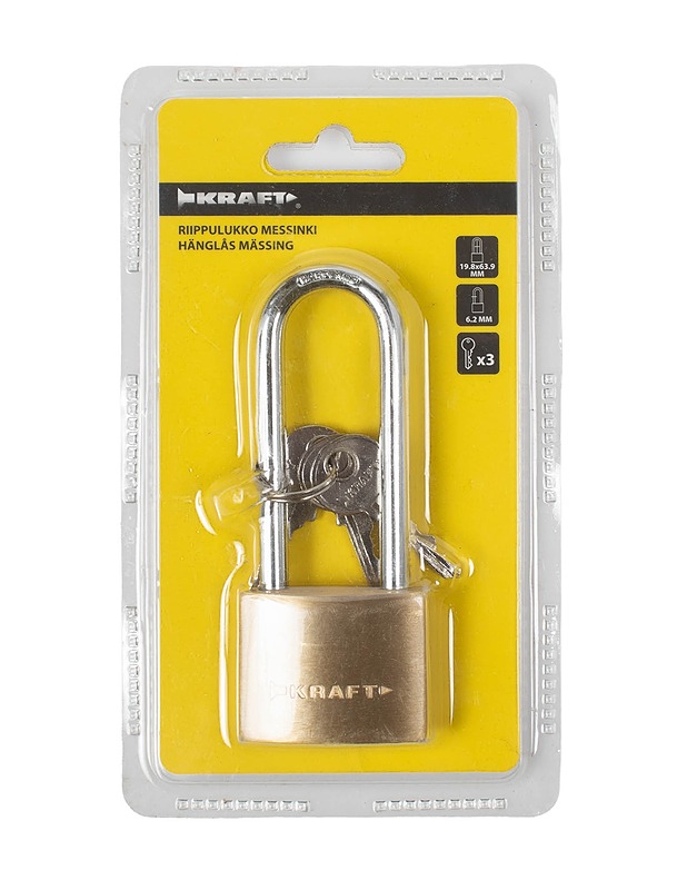 KRAFT riippulukko - Muut urheiluvälineet ja vapaa-aika - 10105460213 - 0