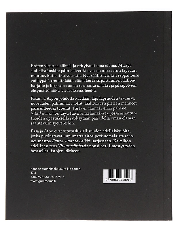 Vituiksi meni : täytettävä omaelämäkerta - Pasa - Harrastekirjat - 10105460207 - 1