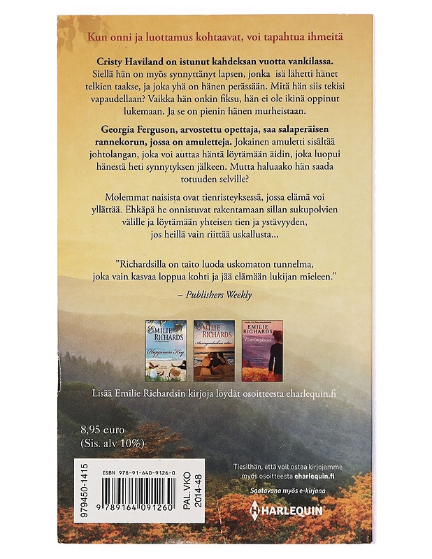 Maan ja taivaan välissä - Richards, Emilie - Romaanit ja novellit - 10105460212 - 1