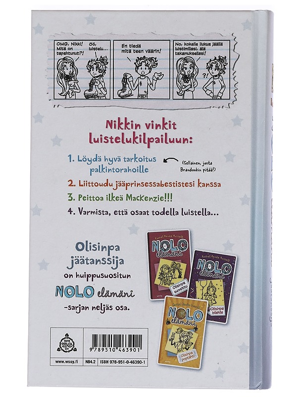 Nolo elämäni. 4, Olisinpa jäätanssija - Russell, Rachel Renée - Lastenkirjat - 10105460215 - 1