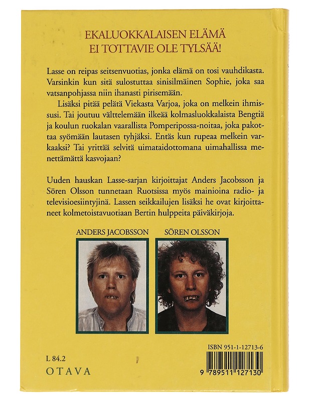 Lasse ekaluokkalainen - Jacobsson, Anders - Lastenkirjat - 10105460235 - 1