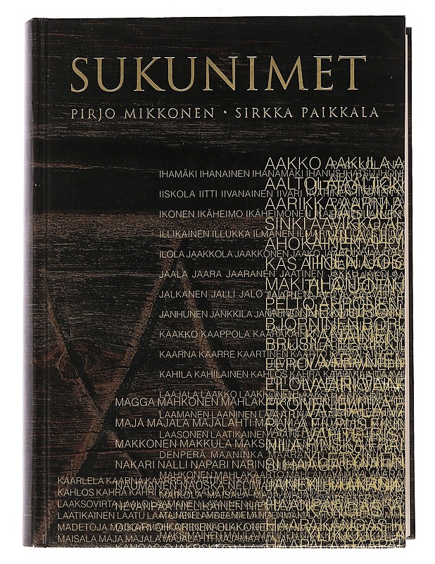 Sukunimet - Mikkonen, Pirjo - Tietokirjat ja oppaat - 10105460281 - 0