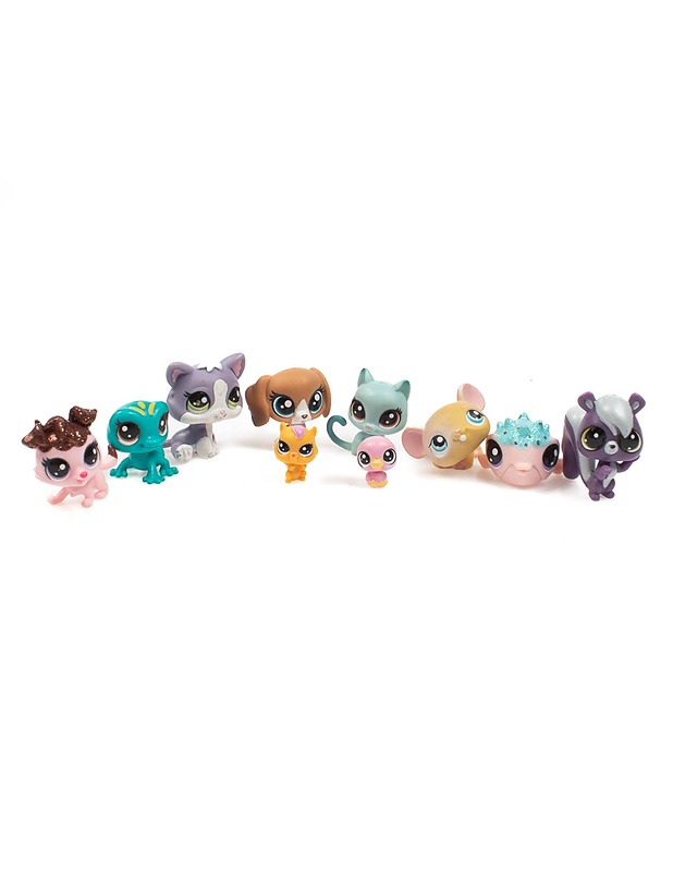 LITTLEST PET SHOP minihahmot setti, 10 kpl - Lasten lelut - 10105460294 - 0