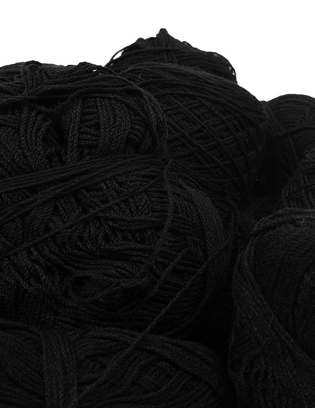 Musta neulelanka, 864 g - Käsityö - 10105460313 - 1