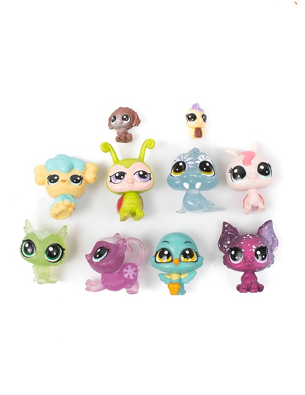 LITTLEST PET SHOP minihahmot setti, 10 kpl - Lasten lelut - 10105460387 - 0