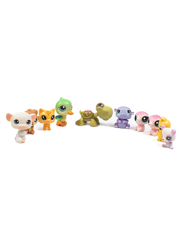 LITTLEST PET SHOP sekalaiset figuurit, 10 kpl - Lasten lelut - 10105460396 - 0