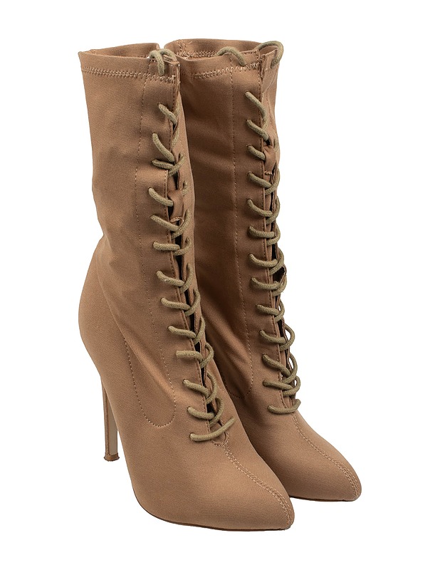 PRETTY LITTLE THING nauhalliset nilkkurit, 6 - Naisten nilkkurit ja saappaat - 10105460425 - 0