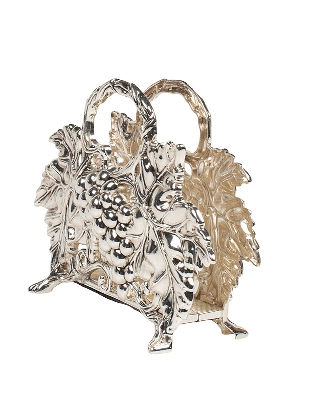 Servettiteline, hopeanvärinen - Muut astiat - 10105460415 - 0