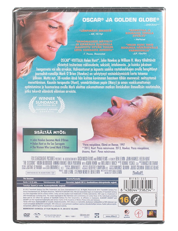 The Sessions - DVD - DVD-elokuvat - 10105460419 - 1