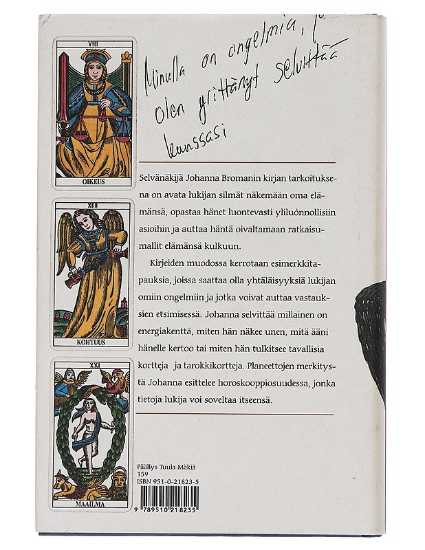 Selvänäkijä taivaankannella : unet, enteet, horoskoopit, energiakentät, kirjeet - Johanna Broman - Elämäkerrat ja muistelmat - 10105460436 - 1