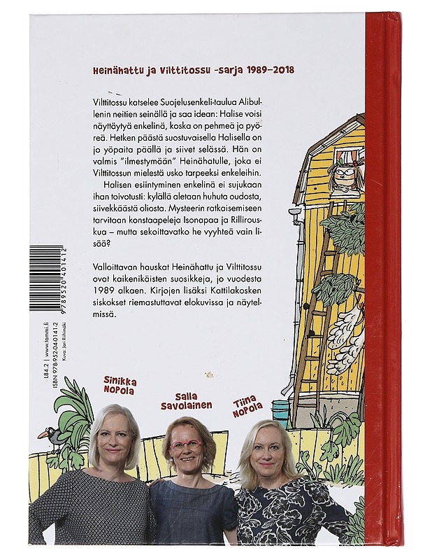 Heinähattu, Vilttitossu ja hupsu enkeli - Nopola, Sinikka - Lastenkirjat - 10105460441 - 1