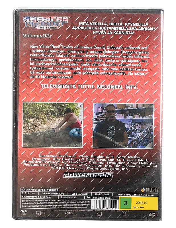 American Chopper: The Series, volume 2 - DVD - DVD-elokuvat - 10105460462 - 1