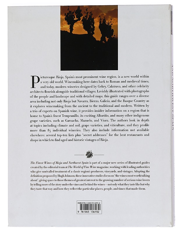 The Finest Wines of Rioja and Northwest Spain - Tietokirjat ja oppaat - 10105460468 - 1
