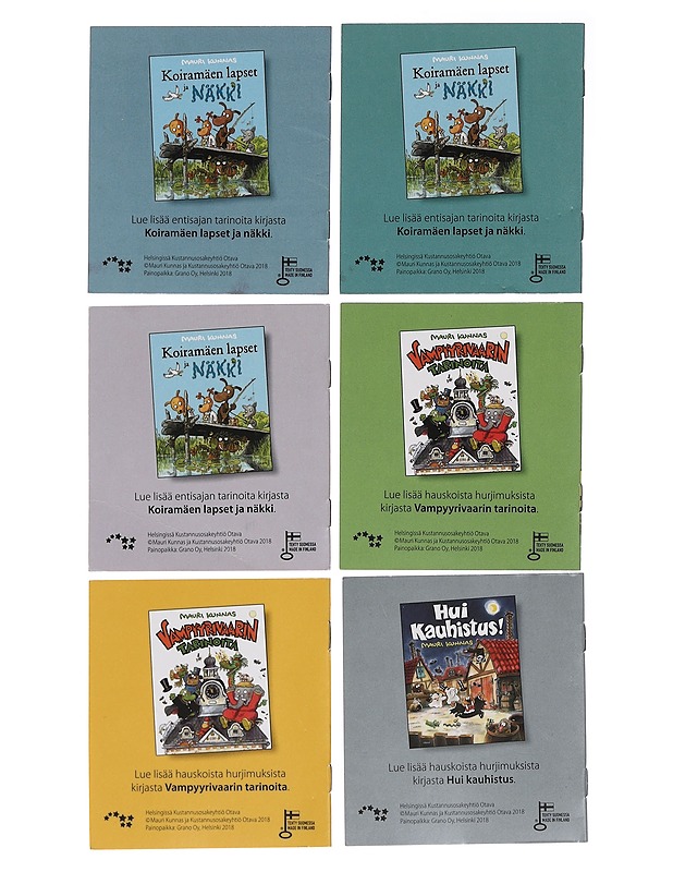 Mauri Kunnas - minikirjoja 6 kpl - Lastenkirjat - 10105460478 - 1