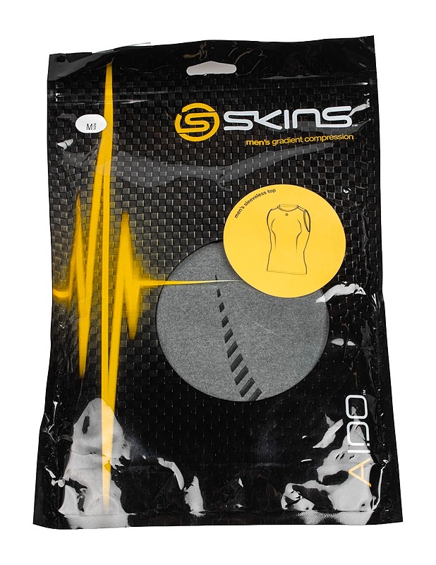 SKINS A100 miesten hihaton kompressiopaita, M - Asusteet - 10105460477 - 0