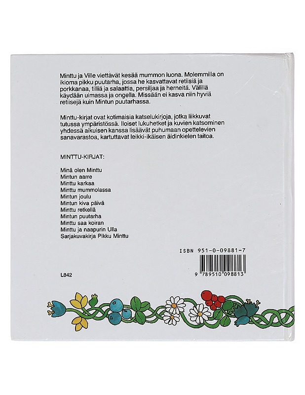 Mintun puutarha - Maikki Harjanne - Lastenkirjat - 10105460485 - 1