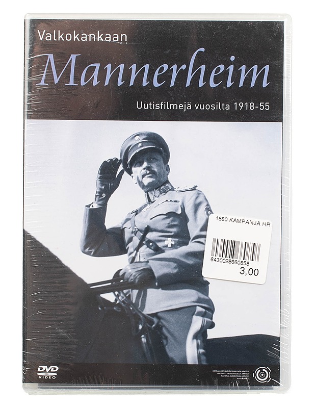 Valkokankaan Mannerheim - DVD - DVD-elokuvat - 10105460486 - 0