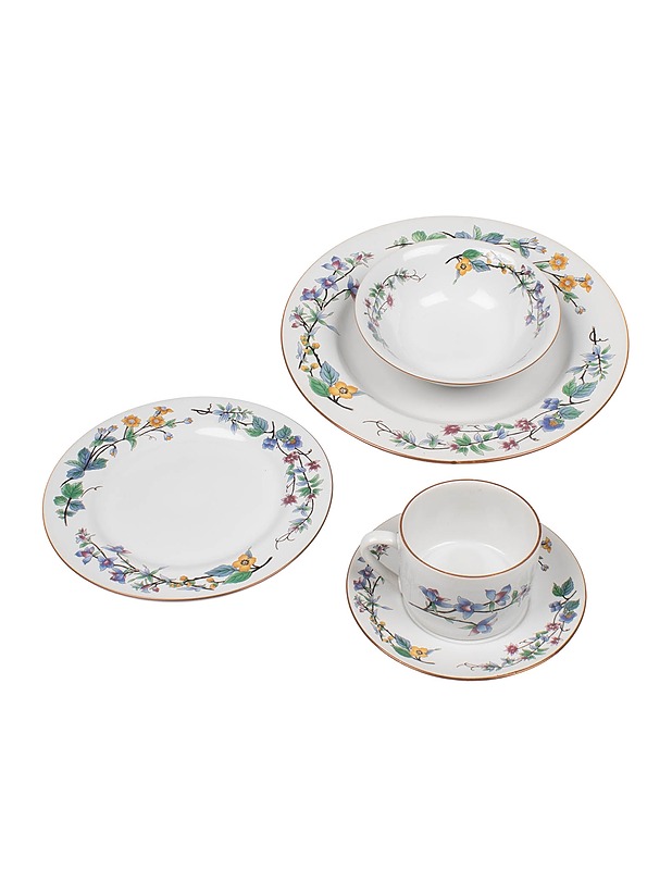 WOODHILL astiasetti, 5 osaa - Lautaset ja kulhot - 10105460504 - 0