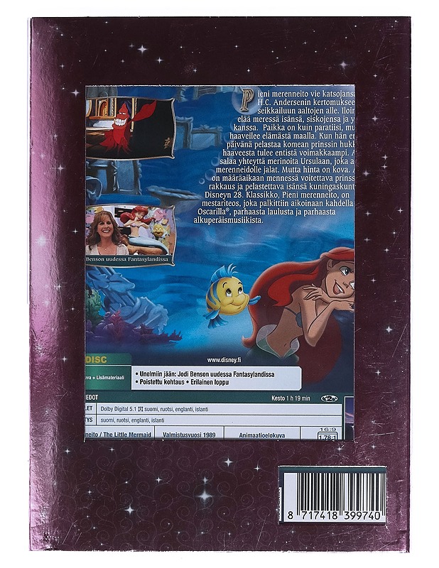 Walt Disney Pieni Merenneito - DVD - DVD-elokuvat - 10105460519 - 1