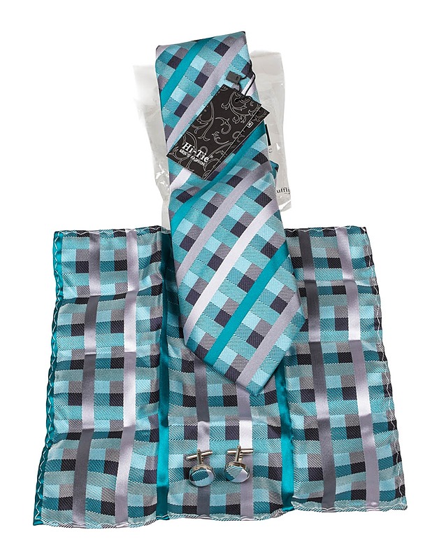 HI-TIE solmio, taskuliina ja kalvosinnapit - Solmiot ja kalvosinnapit - 10105460546 - 0