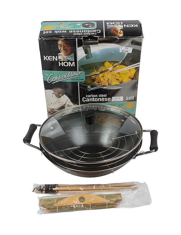 KEN HOM Connaisseur Collection Cantonese wok-setti - Pannut ja kattilat - 10105460567 - 0
