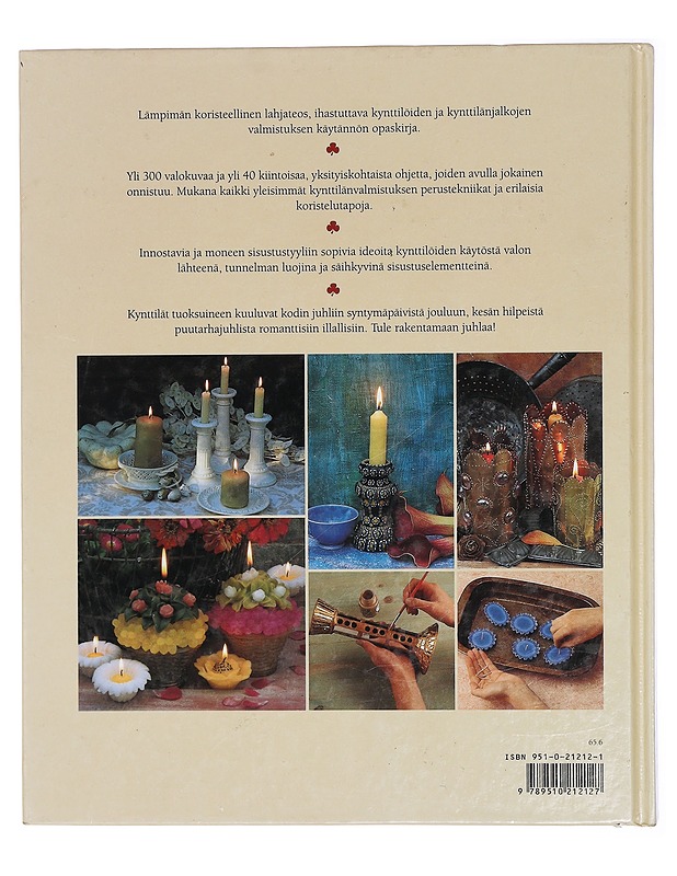 Uusi kynttiläkirja : ideoita ja teko-ohjeita - Nicol, Gloria - Tietokirjat ja oppaat - 10105460570 - 1