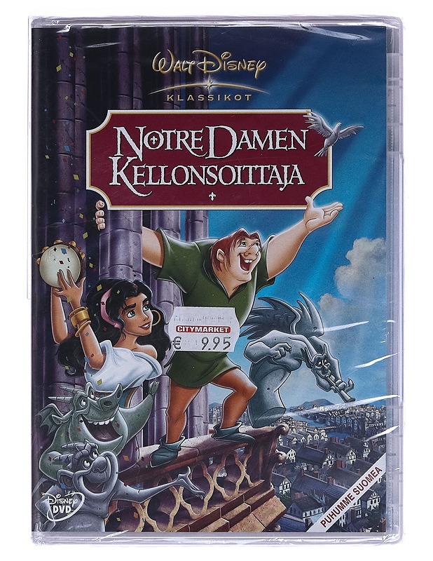 Walt Disney: Notredamen kellonsoittaja - DVD - DVD-elokuvat - 10105460595 - 0