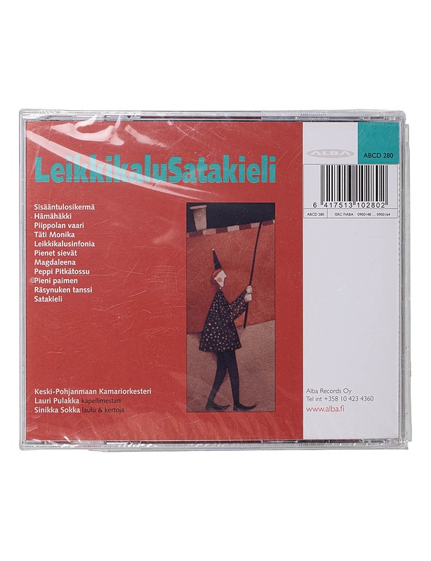 Keski-Pohjanmaan Kamariorkesteri: LeikkikaluSatakieli - CD - CD-levyt - 10105460601 - 1