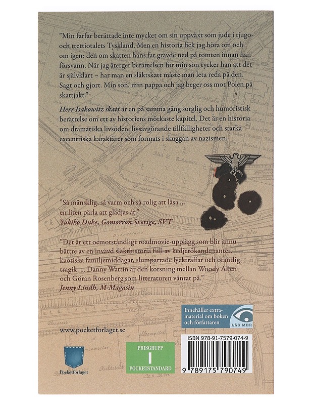 Herr Isakowitz skatt - Danny Wattin - Romaanit ja novellit - 10105460617 - 1