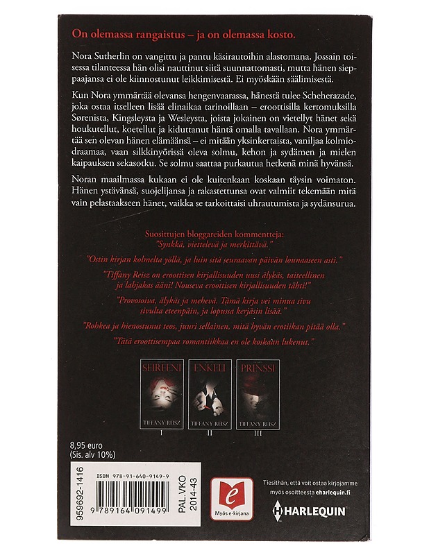 Rakastajatar - Reisz, Tiffany - Romaanit ja novellit - 10105460626 - 1