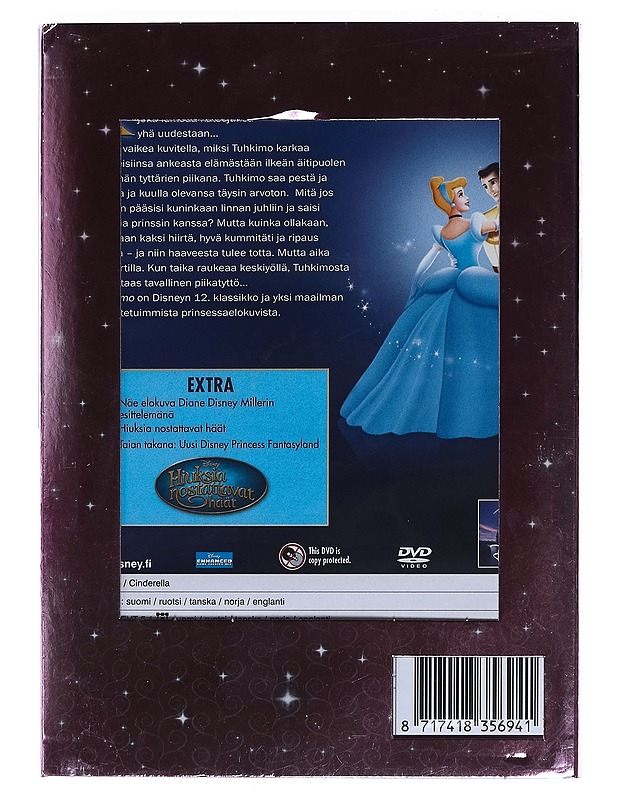 Walt Disney: Tuhkimo - DVD - DVD-elokuvat - 10105460648 - 1