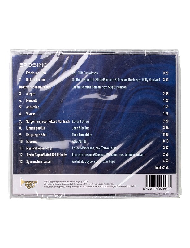 Eposimo: Espoon Puhallinorkesteri ja Simo Kanerva - CD - CD-levyt - 10105460652 - 1