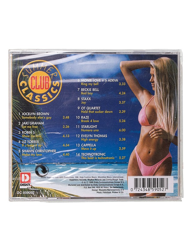 Summer Club Classics - CD - CD-levyt - 10105460659 - 1