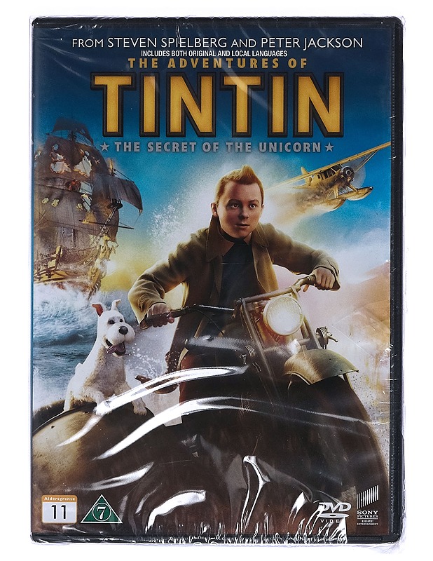 The Adventures of Tintin: The Secret of the Unicorn - DVD - DVD-elokuvat - 10105460684 - 0