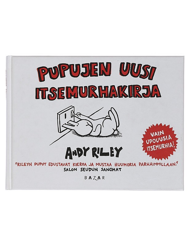 Pupujen uusi itsemurhakirja - Riley, Andy - Sarjakuvat - 10105460700 - 0