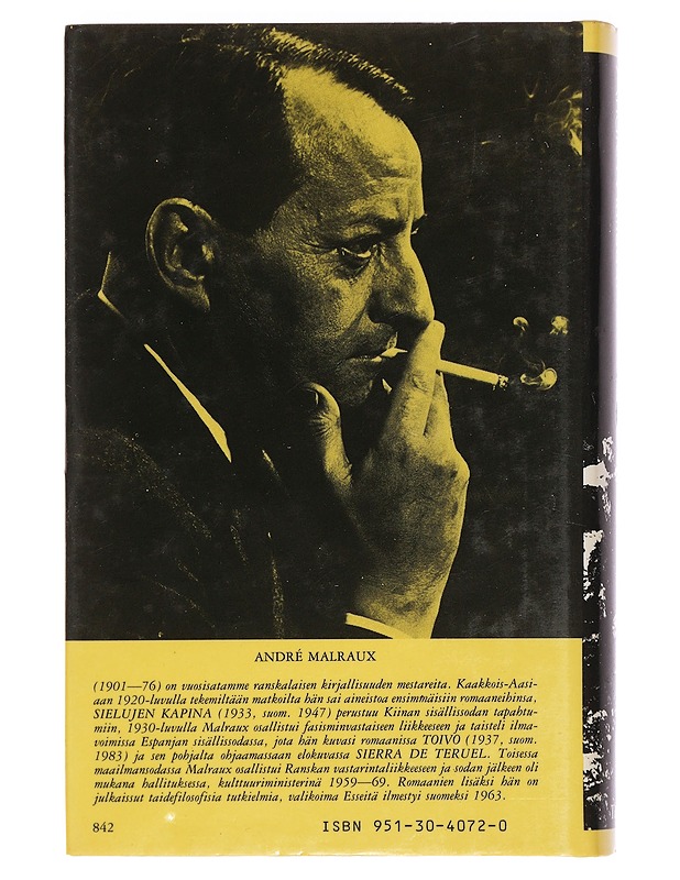 Toivo - Malraux, André - Romaanit ja novellit - 10105460708 - 1