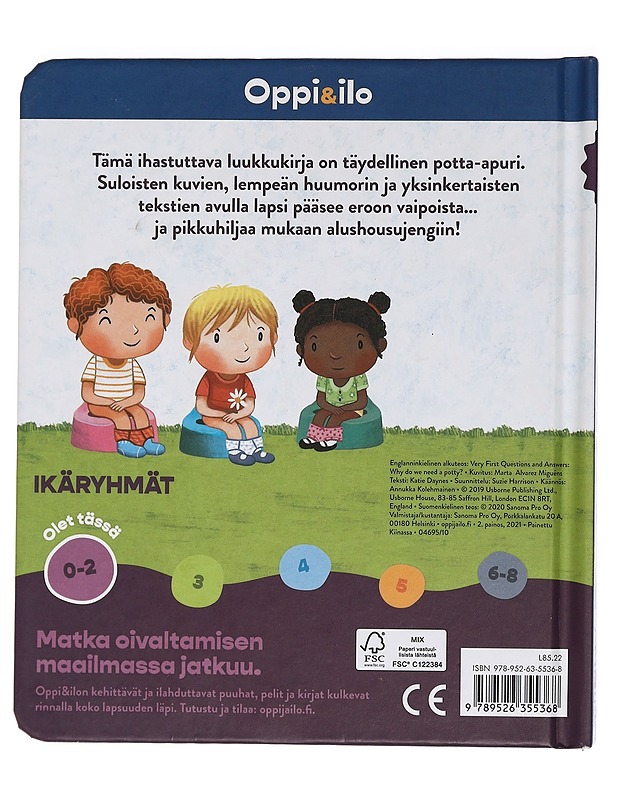 Tutki! Pottaa - Daynes, Katie - Lastenkirjat - 10105460723 - 1