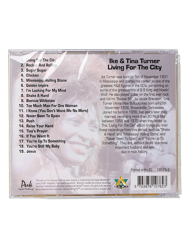 Ike & Tina Turner: Living For The City - CD - CD-levyt - 10105460732 - 1