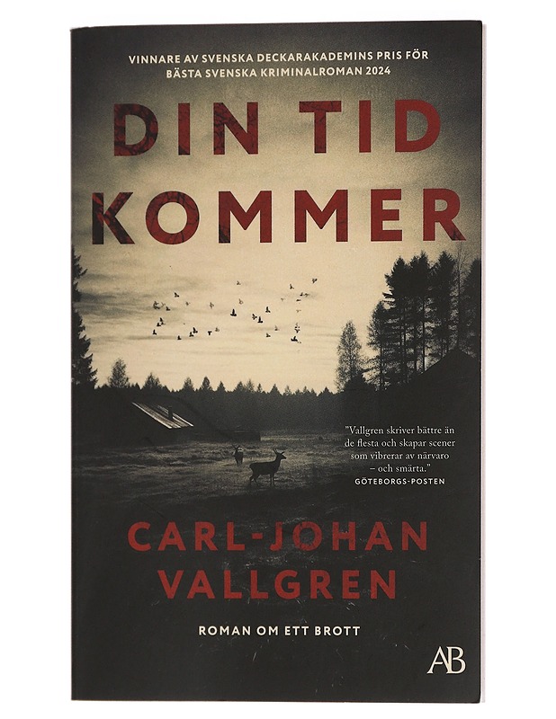 Din tid kommer - Carl-Johan Vallgren - Romaanit ja novellit - 10105460736 - 0