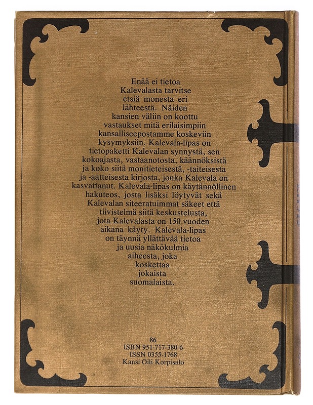 Kalevalalipas - Kuusi, Matti - Elämäkerrat ja muistelmat - 10105460766 - 1