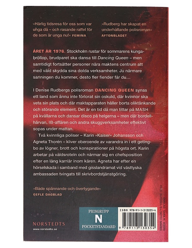 Dancing queen / polisroman - Denise Rudberg - Romaanit ja novellit - 10105460774 - 1