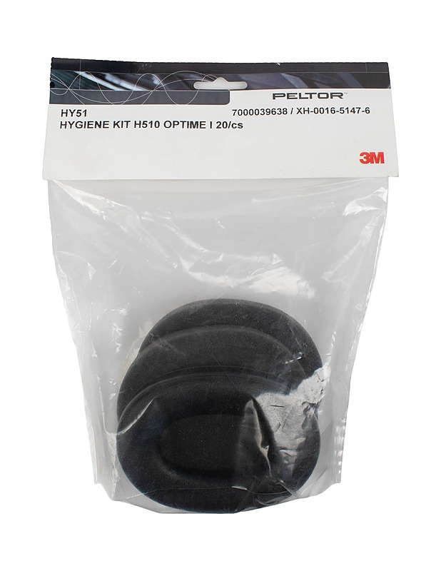 HY51 Peltor hygiene kit H510 Optime I 20/cs vaihtosarja - Rakennustarvikkeet - 10105460789 - 0