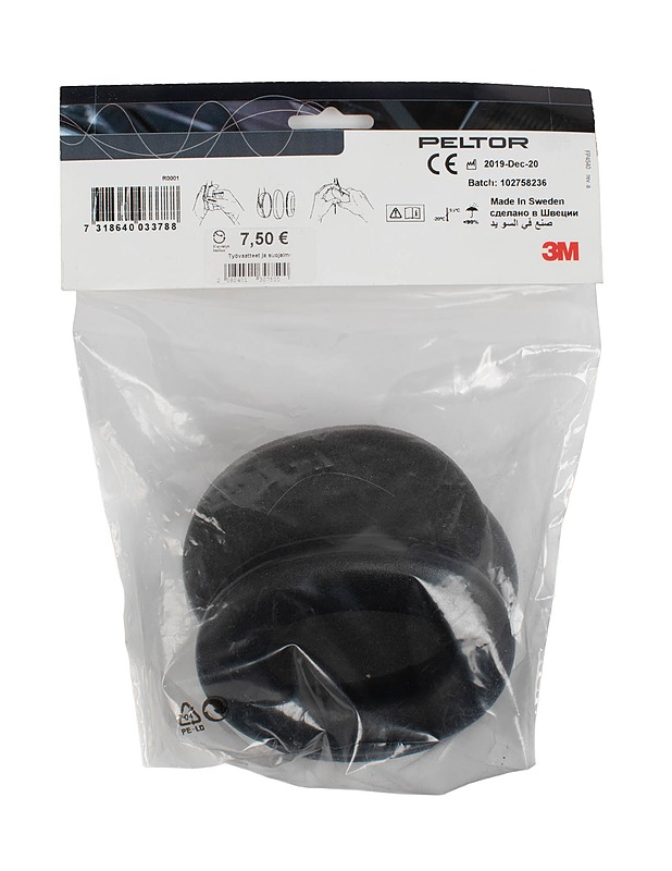 HY51 Peltor hygiene kit H510 Optime I 20/cs vaihtosarja - Rakennustarvikkeet - 10105460789 - 1