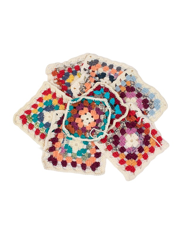 Isoäidin neliöt, 8 kpl - Käsityö - 10105460781 - 0