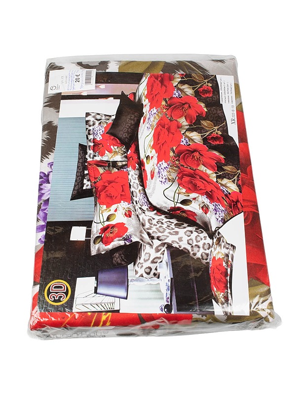 3D pussilakanasetti, 6 osaa - Liinavaatteet - 10105460788 - 0