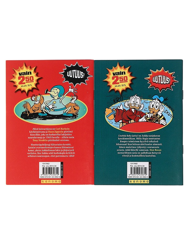 Päivä lainvartijana - Carl Barks - Lastenkirjat - 10105460798 - 1