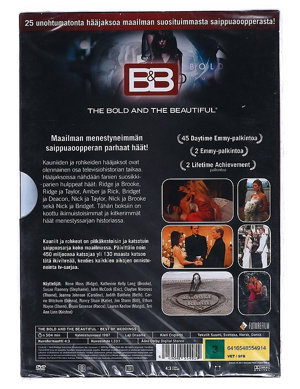The Bold and the Beautiful: Parhaat Häät - DVD - DVD-elokuvat - 10105460869 - 1